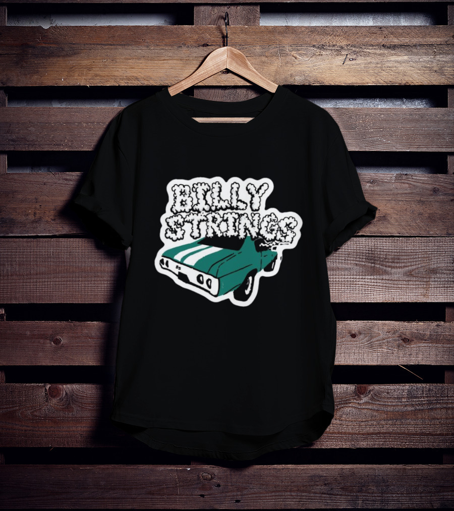 Billy Strings Imogene Willie Highway Prayers Green Car T-Shirt