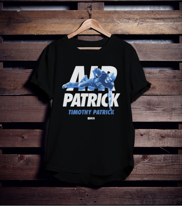 Timothy Patrick Air Patrick NFLPA Football Player Detroit Lions T-Shirt