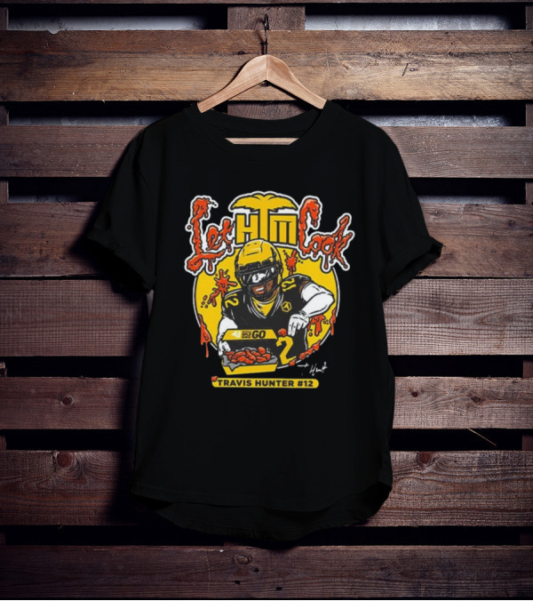 Travis Hunter Let Him Cook Buffalo Wild Wings Go #12 T-Shirt
