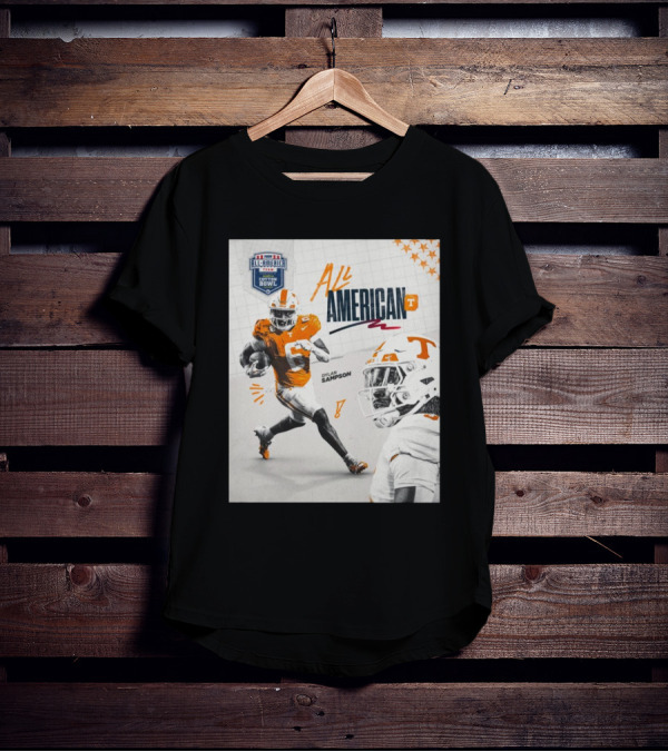 Tennessee Vols Dylan Sampson All-American Cotton Bowl T-Shirt