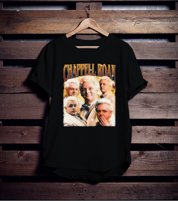 Chappell Roan Aziraphale Good Omens Angelic Characters Collage T-Shirt
