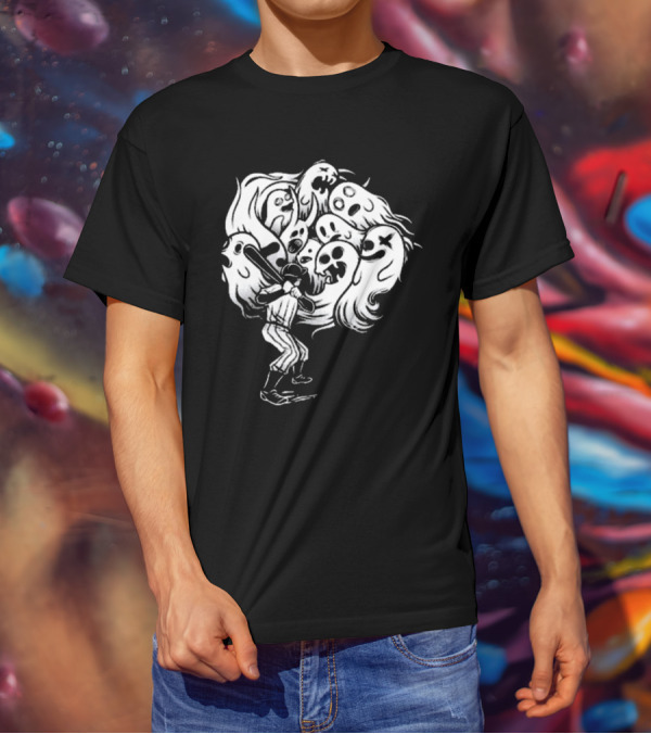 Fangamer Off Corrupted Children Baseball Ghosts T-Shirt