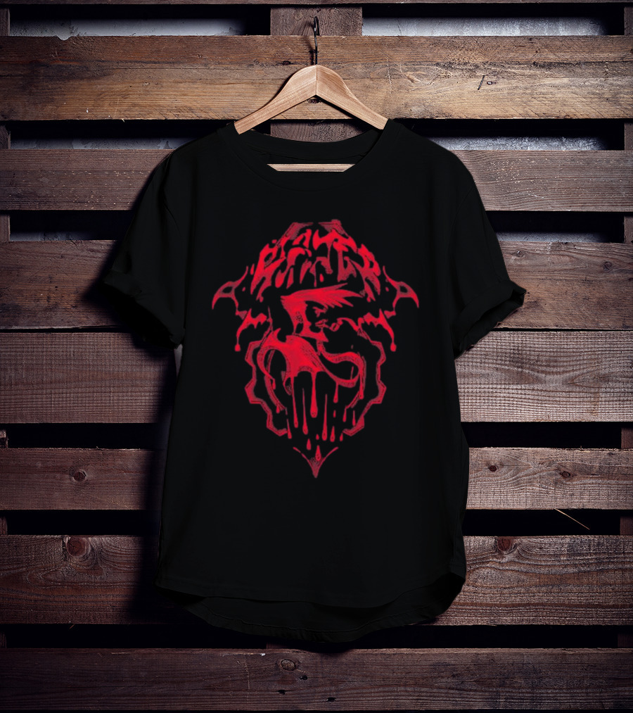 Guilty Gear Slayer Epitaph Dark Red Emblem T-Shirt