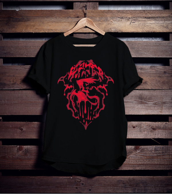 Guilty Gear Slayer Epitaph Dark Red Emblem T-Shirt