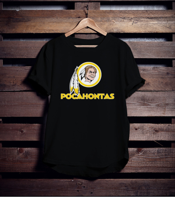 Pocahontas Redskins Parody NFL T-Shirt