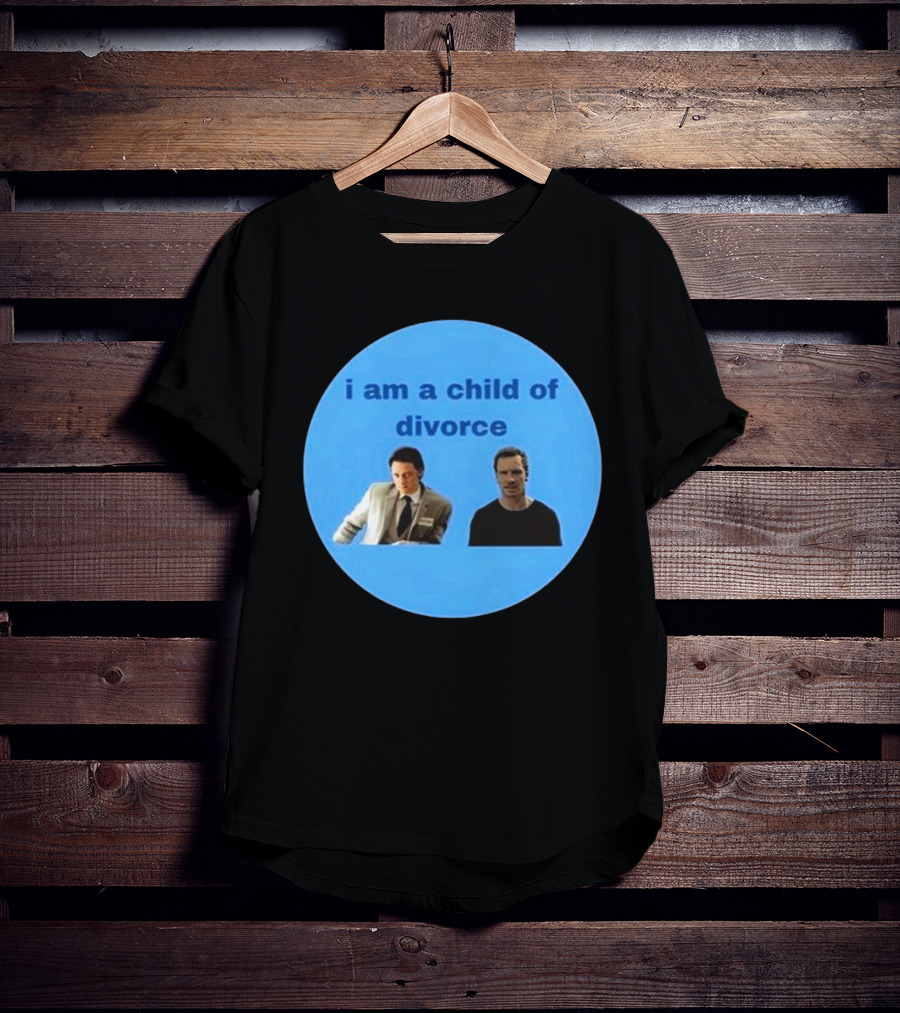 I Am A Child Of Divorce Mads James McAvoy X Michael Fassbender T-Shirt