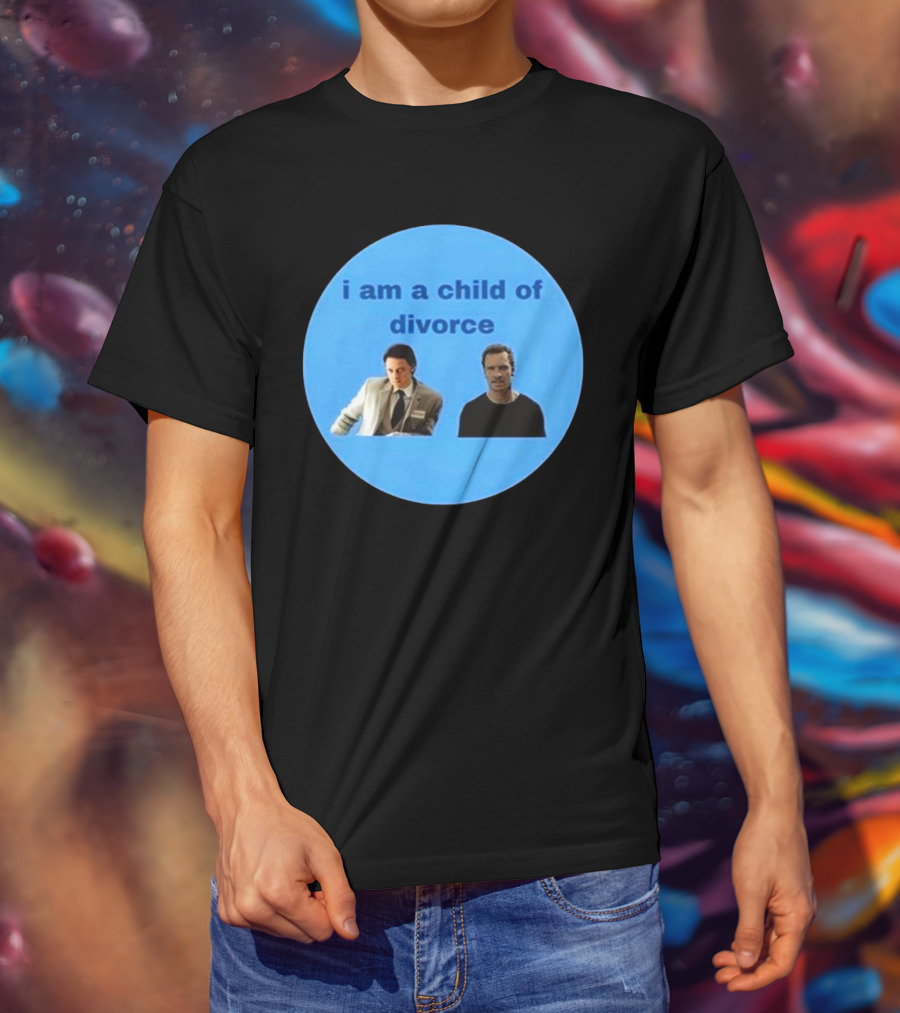 I Am A Child Of Divorce Mads James McAvoy X Michael Fassbender T-Shirt
