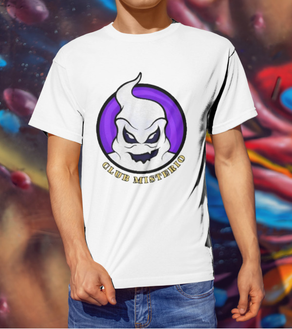 Club Misterio Ghostly Emblem T-Shirt