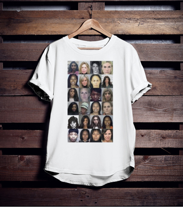Karen Huger Real Housewives Mugshot Wall Of Fame Photos T-Shirt