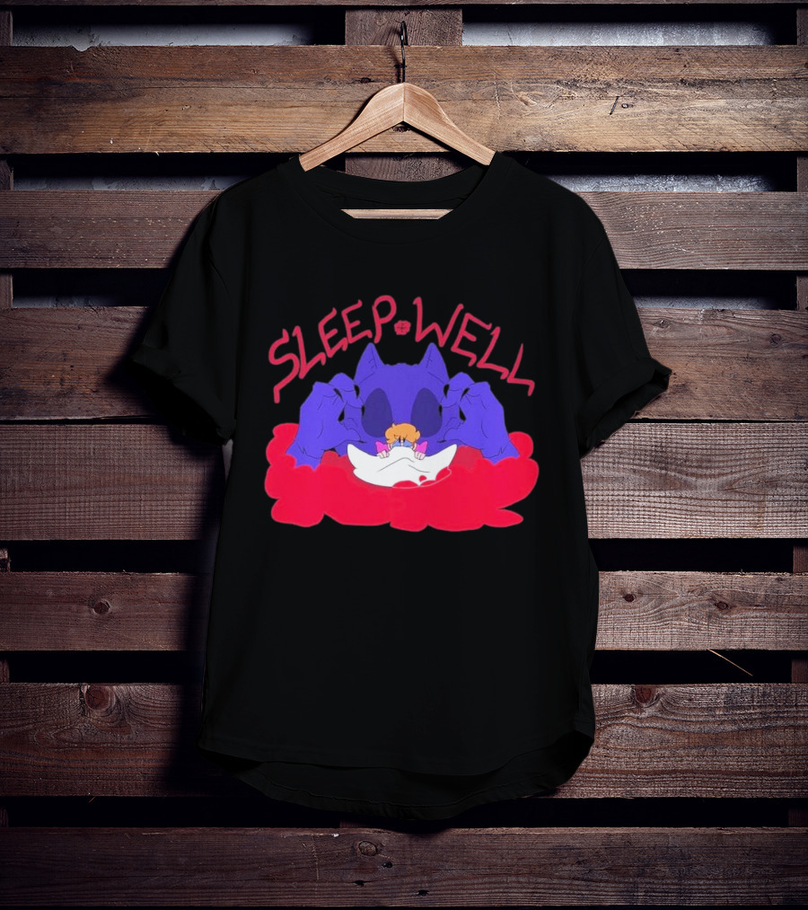 Cg5 Nice Sleep Well Monster Pillow T-Shirt