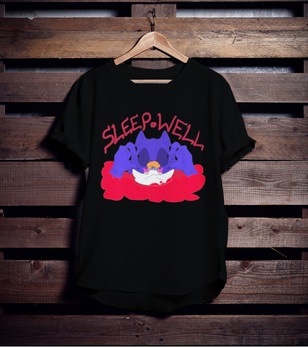 Cg5 Nice Sleep Well Monster Pillow T-Shirt