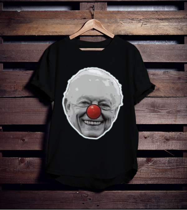 Tywalker716 Jerry Jones Clown Face With Red Nose T-Shirt