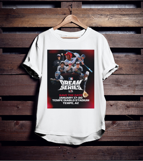 MLB USA Baseball Dream Series January 17-20 Tempe Diablo Stadium Tempe AZ T-Shirt