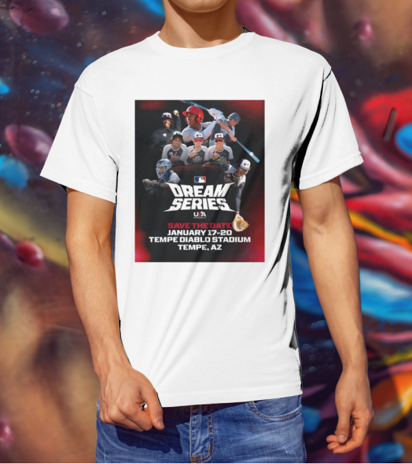 MLB USA Baseball Dream Series January 17-20 Tempe Diablo Stadium Tempe AZ T-Shirt