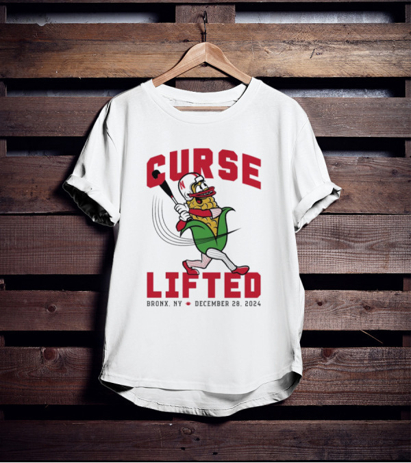 Curse Lifted Nebraska Cornhuskers Bronx NY December 28 T-Shirt