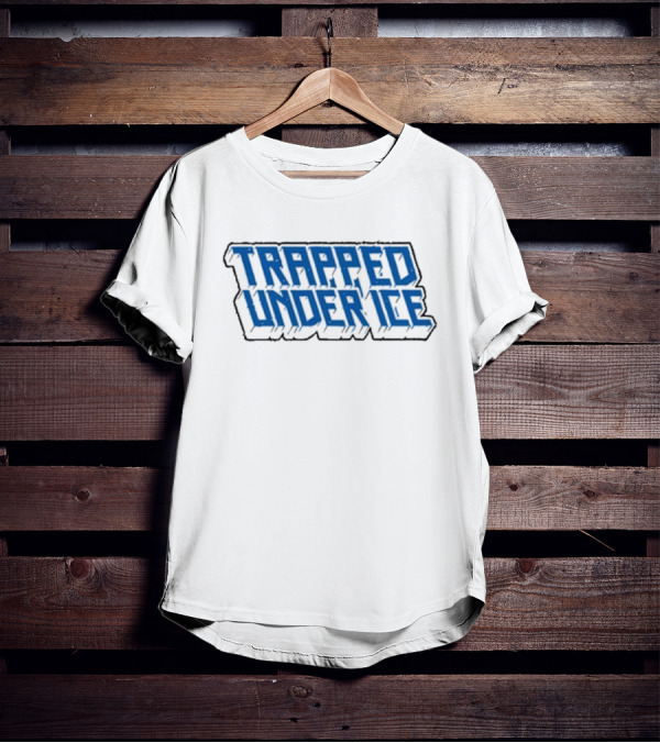 Trapped Under Ice Blue 3D Stacked T-Shirt
