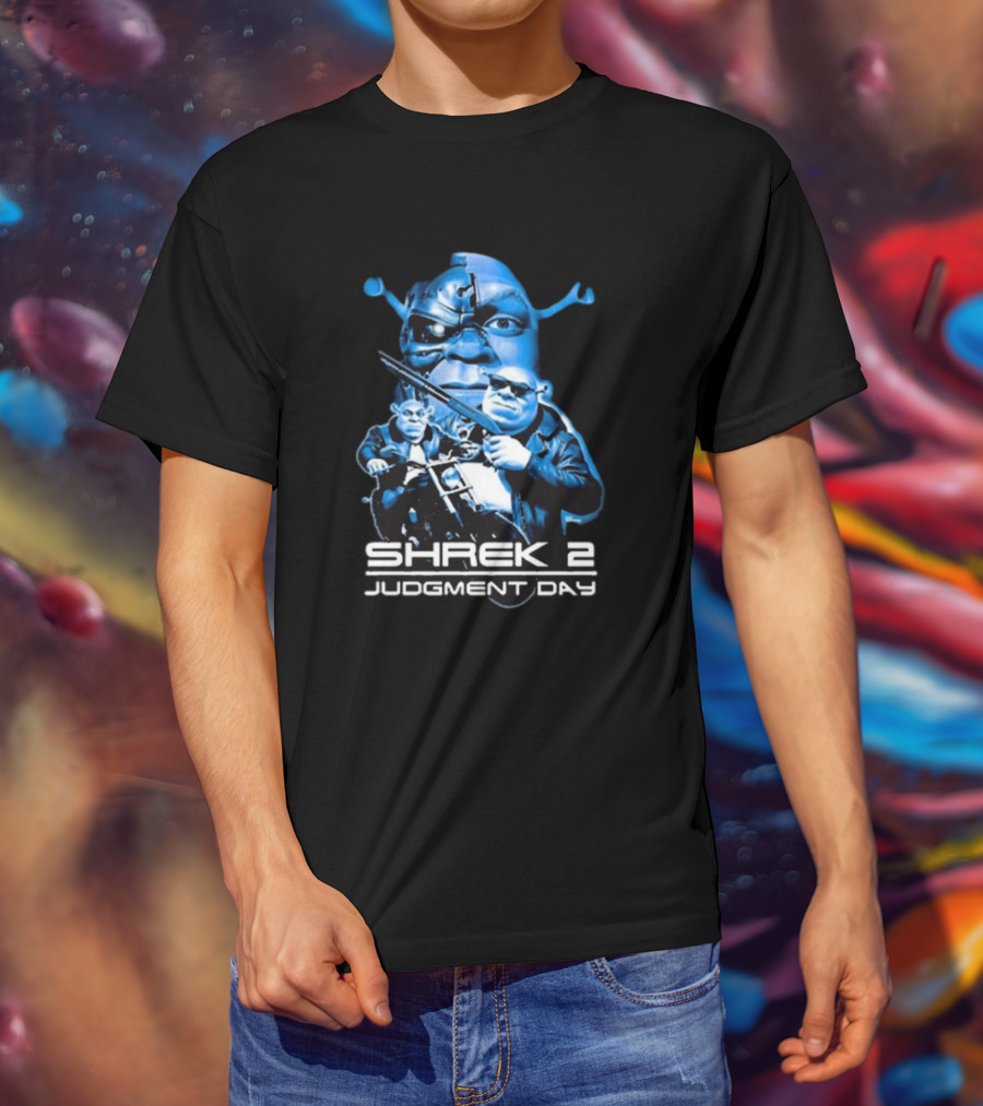 Shrek 2 Judgment Day Terminator Mashup T-Shirt