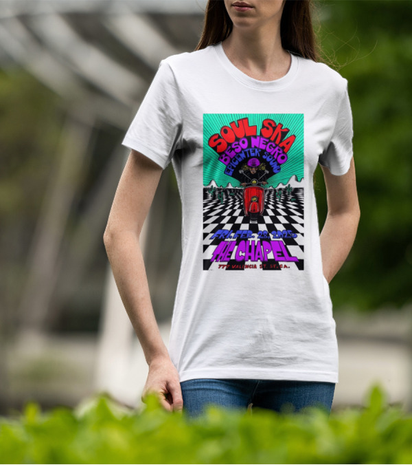 Soul Ska Beso Negro Epicenter Sound The Chapel San Francisco CA Feb 28 2025 T-Shirt