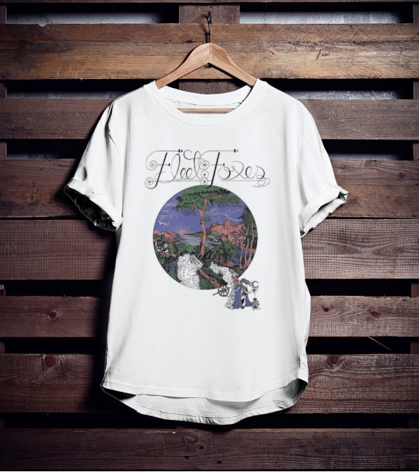 Fleet Foxes Sun Giant Album Cover Art Scenic Landscape T-Shirt