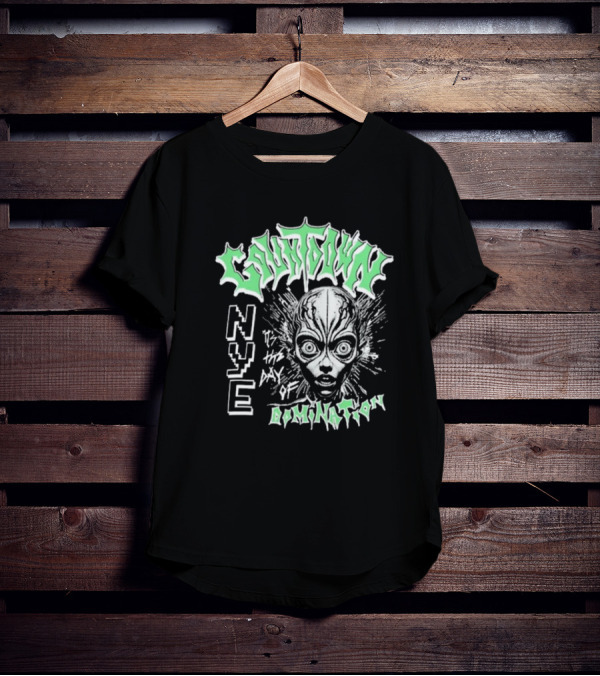 Countdown NYE It's The Day Of Domination Alien Image T-Shirt