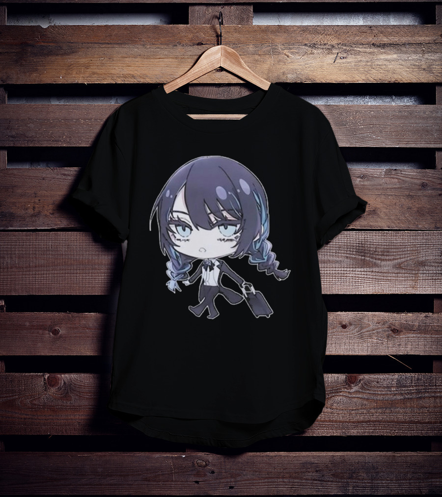 ADO Chibi Character Standing With Suitcase - ADO Chibi Tour T-Shirt