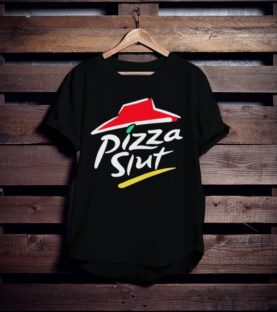 Vintage Pizza Slut Parody Pizza Hut T-Shirt