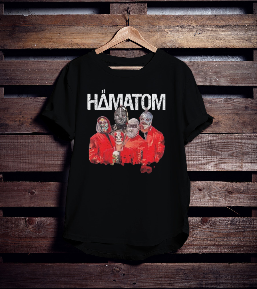 Hämatom Dämonentanz 5 Himmelsrichtungen Masked Band Members T-Shirt