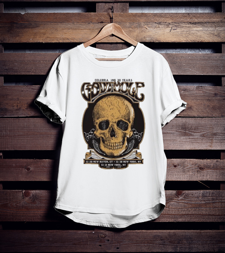Gov’t Mule Celebrating 30 Years NYE Shows Dec 28 New Haven CT And Dec 30-31 New York NY T-Shirt