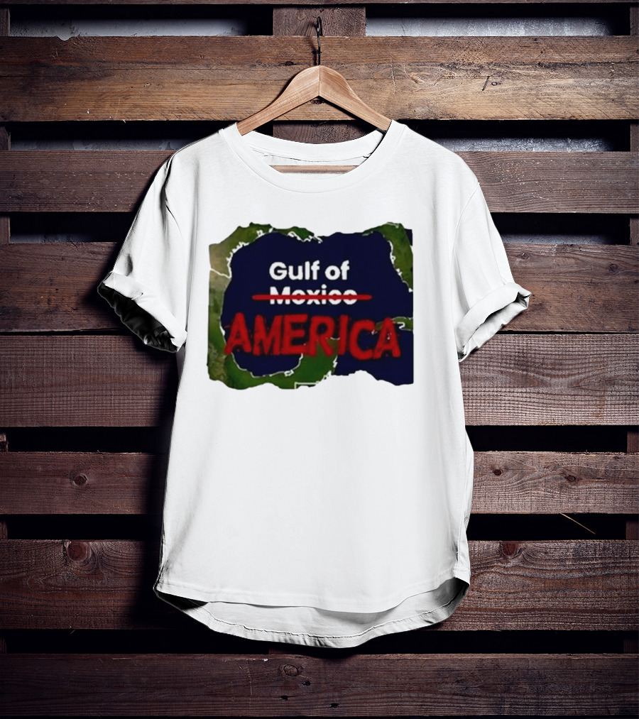 Gulf Of America Map T-Shirt