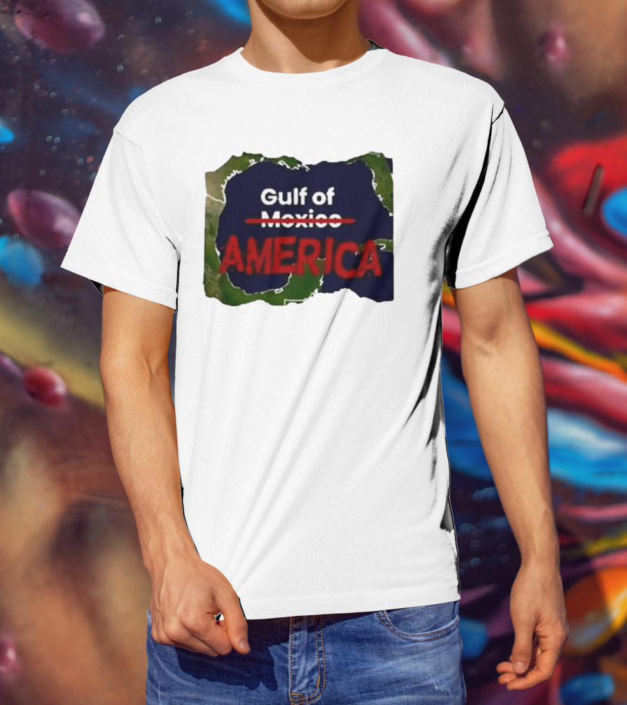 Gulf Of America Map T-Shirt