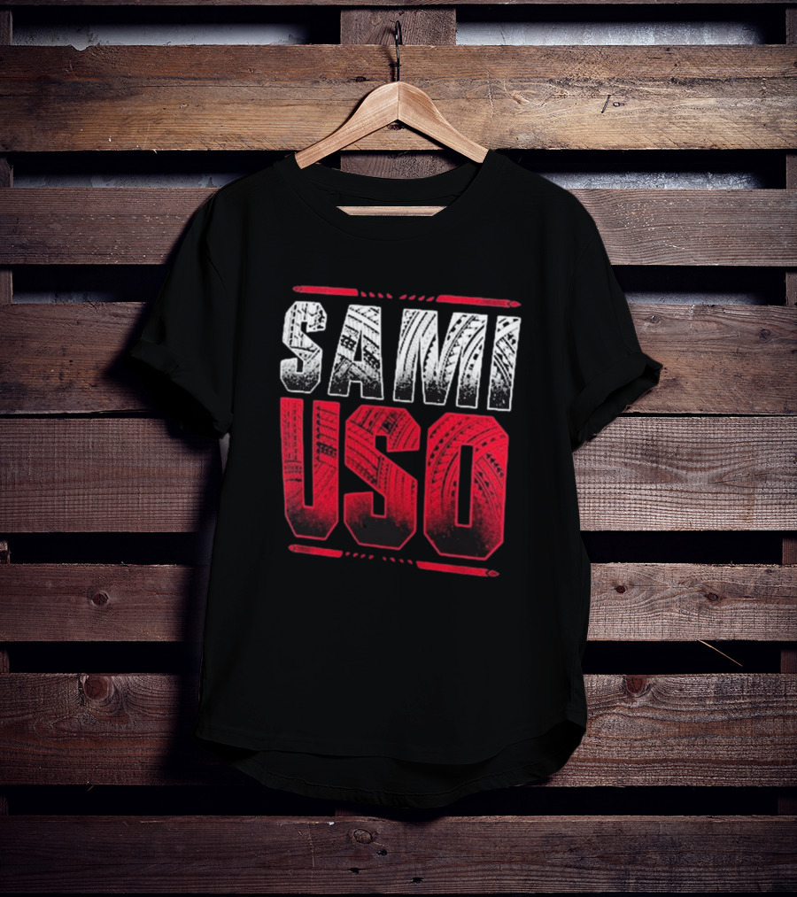 Sami Zayn Sami Uso WWE Roman Reigns Bloodline Tribal T-Shirt