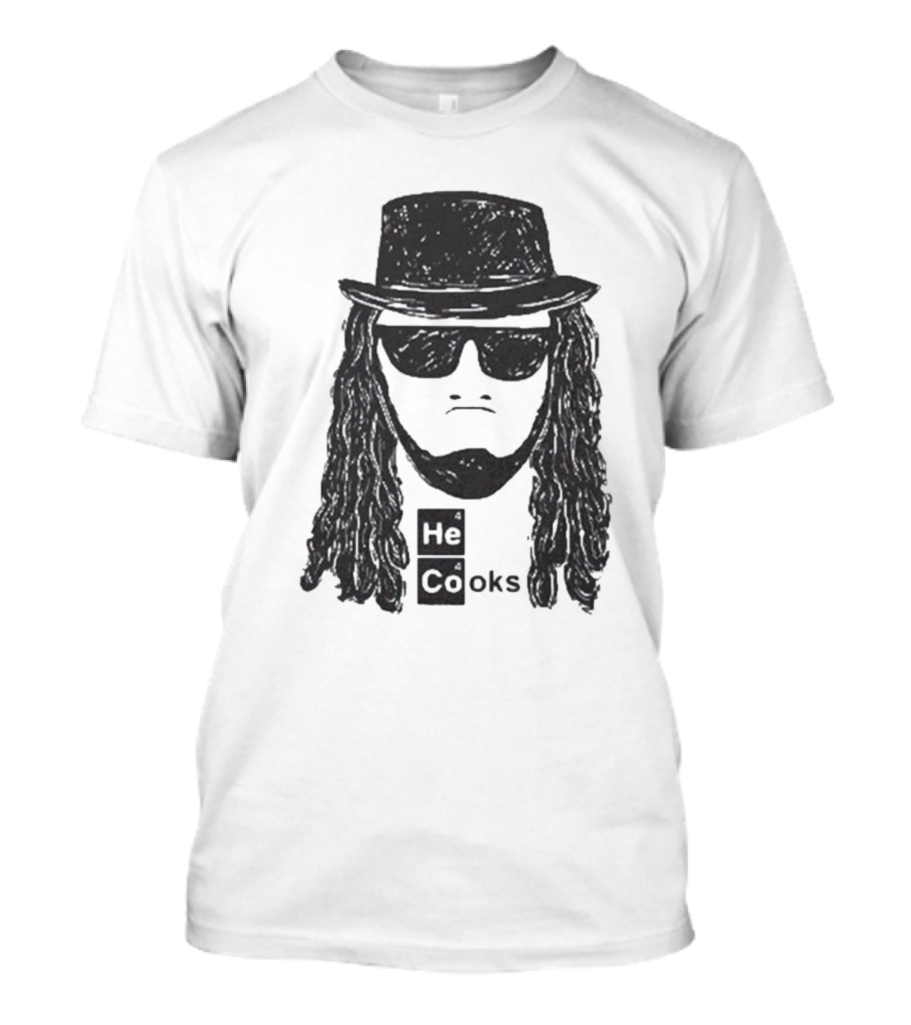 James Cook He Cooks Breaking Bad Parody With Funny Science Twist T-Shirt