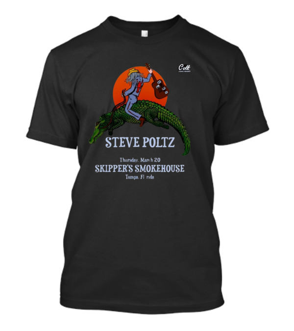 Steve Poltz Live At Skipper’s Smokehouse March 20 Tampa Florida T-Shirt
