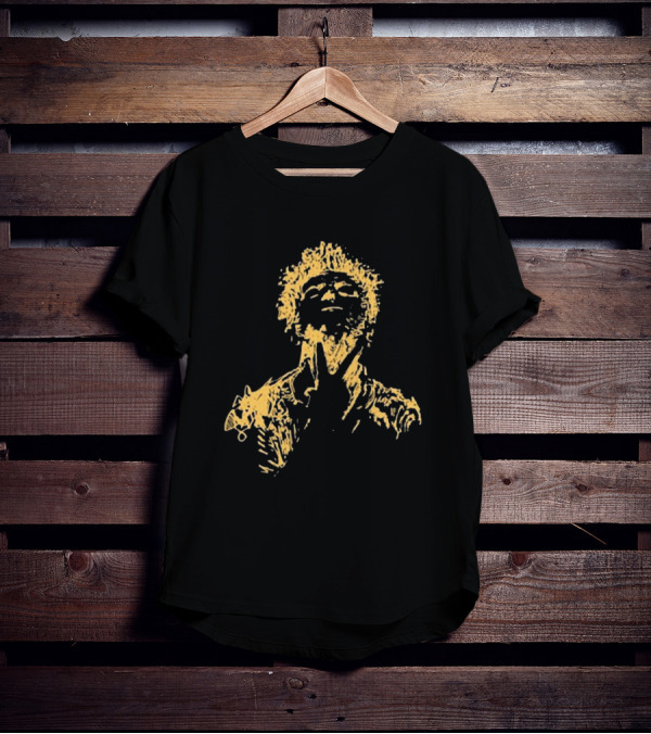 Anthony Green Yellow Silhouette For California Fire Relief Fund T-Shirt