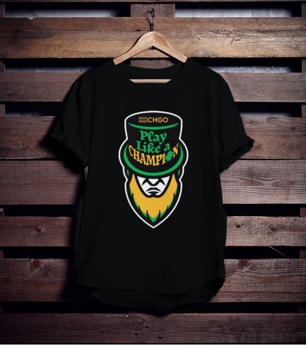 CHGO Play Like A Champion Notre Dame Fighting Irish Iconic T-Shirt