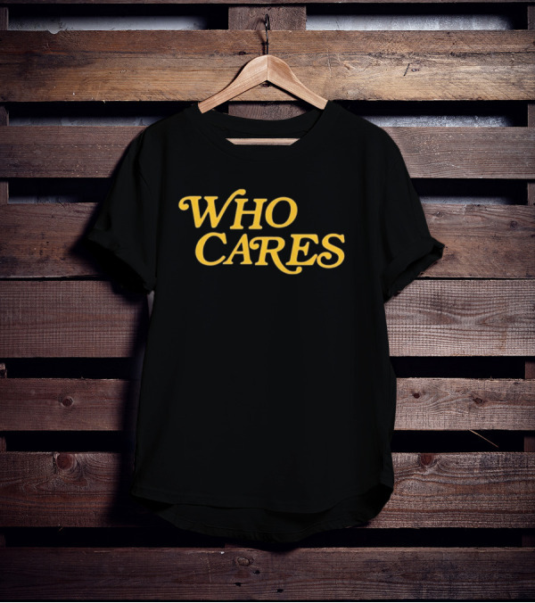 Who Cares Tucker Kraft Green Bay Packers NFL T-Shirt