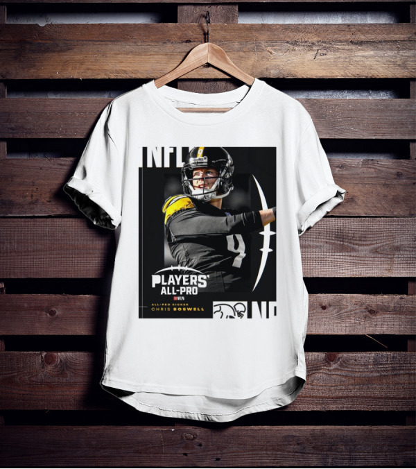 Pittsburgh Steelers NFLPA Players' All-Pro Kicker Chris Boswell T-Shirt