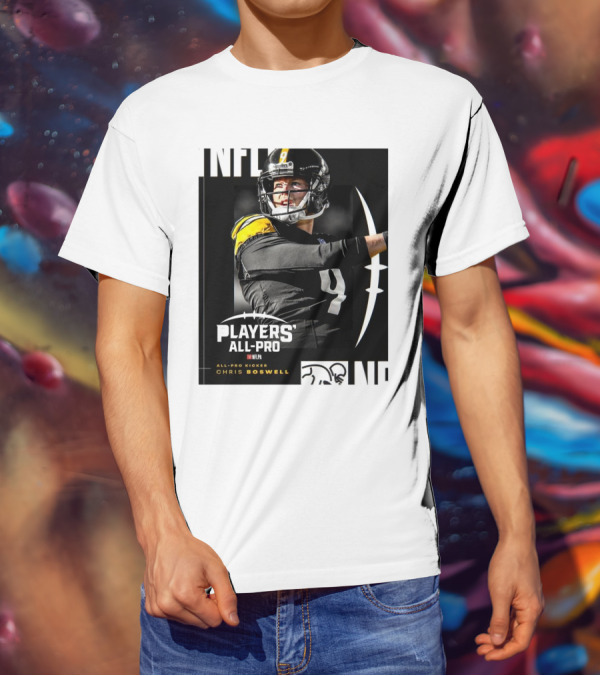 Pittsburgh Steelers NFLPA Players' All-Pro Kicker Chris Boswell T-Shirt