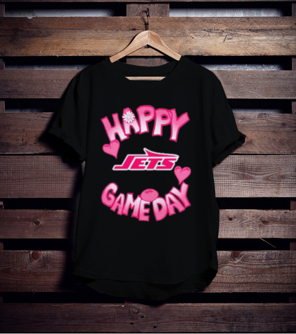 Happy Gameday New York Jets Valentine’s Day 2025 T-Shirt