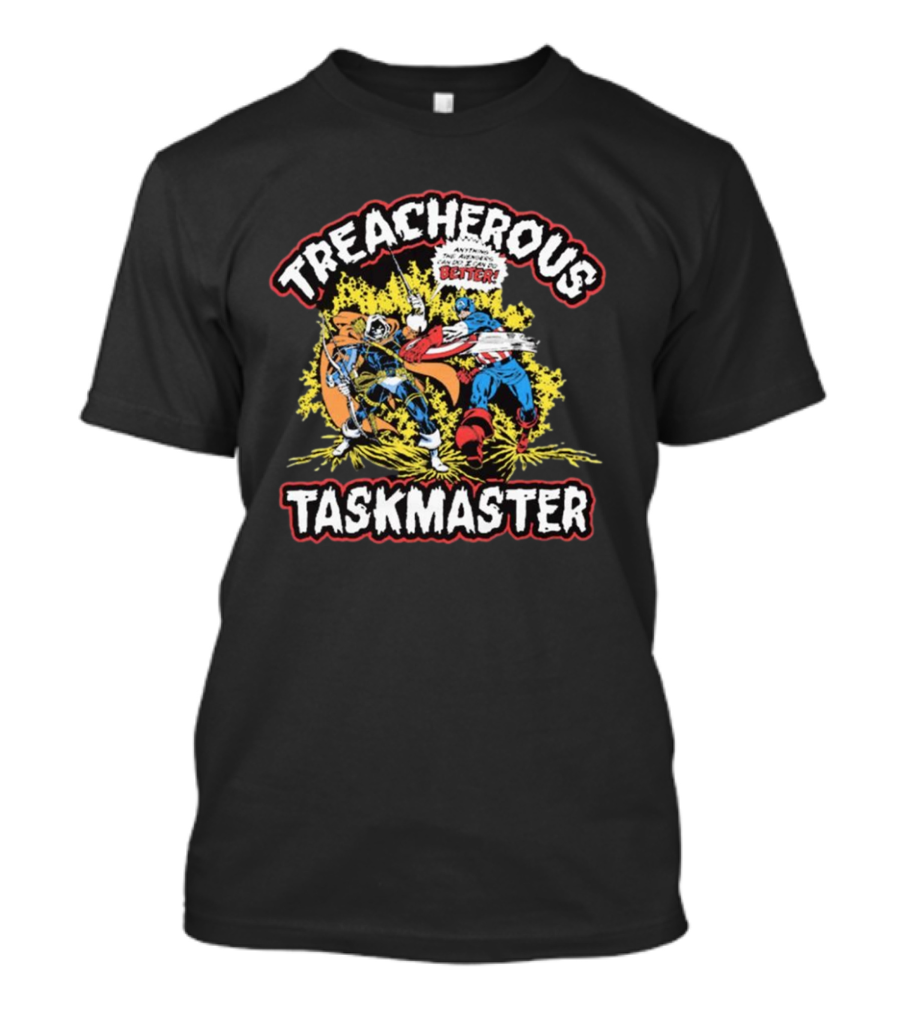 Captain America Treacherous Taskmaster Anyt...T-Shirt 
