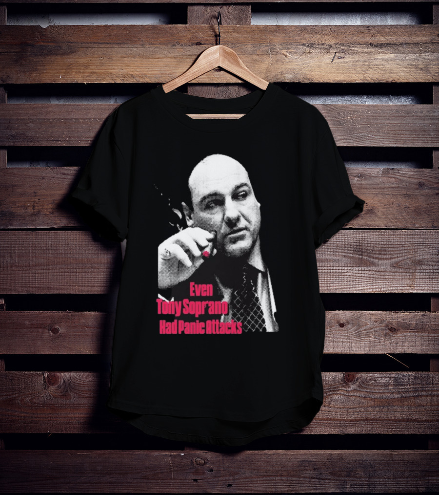 Even Tony Soprano Had Panic Attacks Iconic Image T-Shirt