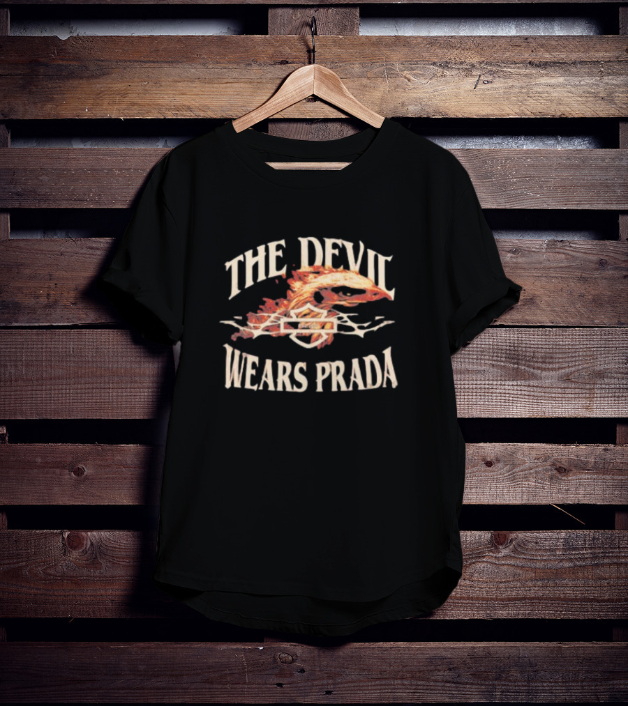 The Devil Wears Prada Harley Flames T-Shirt