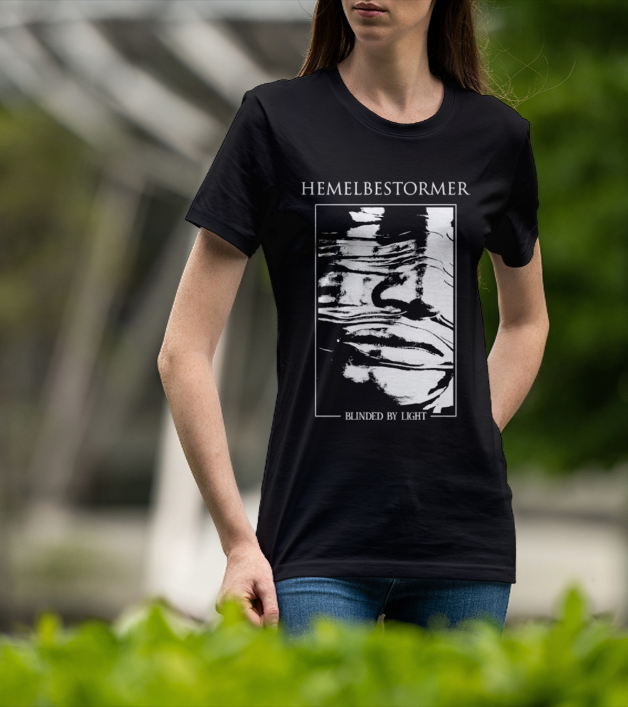 Hemelbestormer Blinded By Light Abstract Black And White Graphic T-Shirt