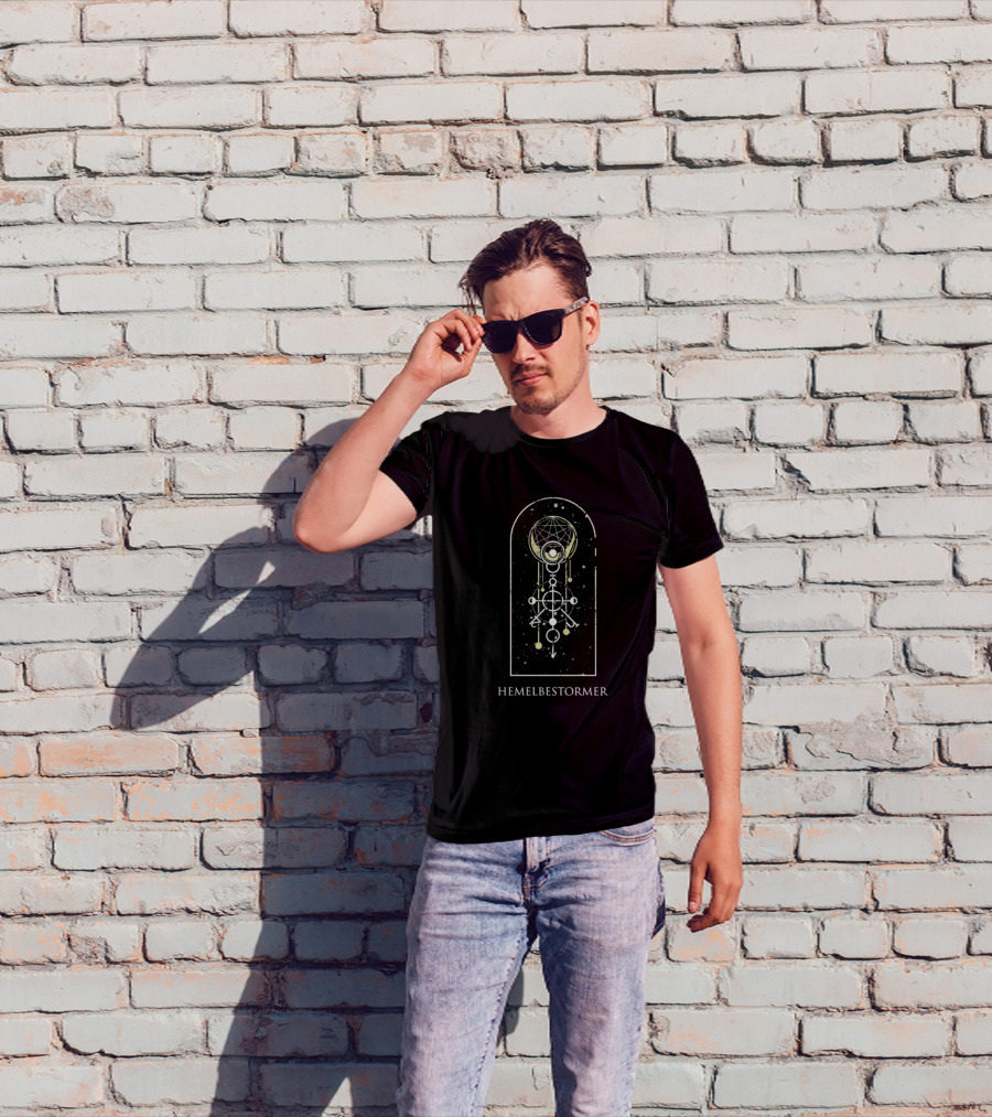 Hemelbestormer Celestial Symbols In The Radiant Veil T-Shirt