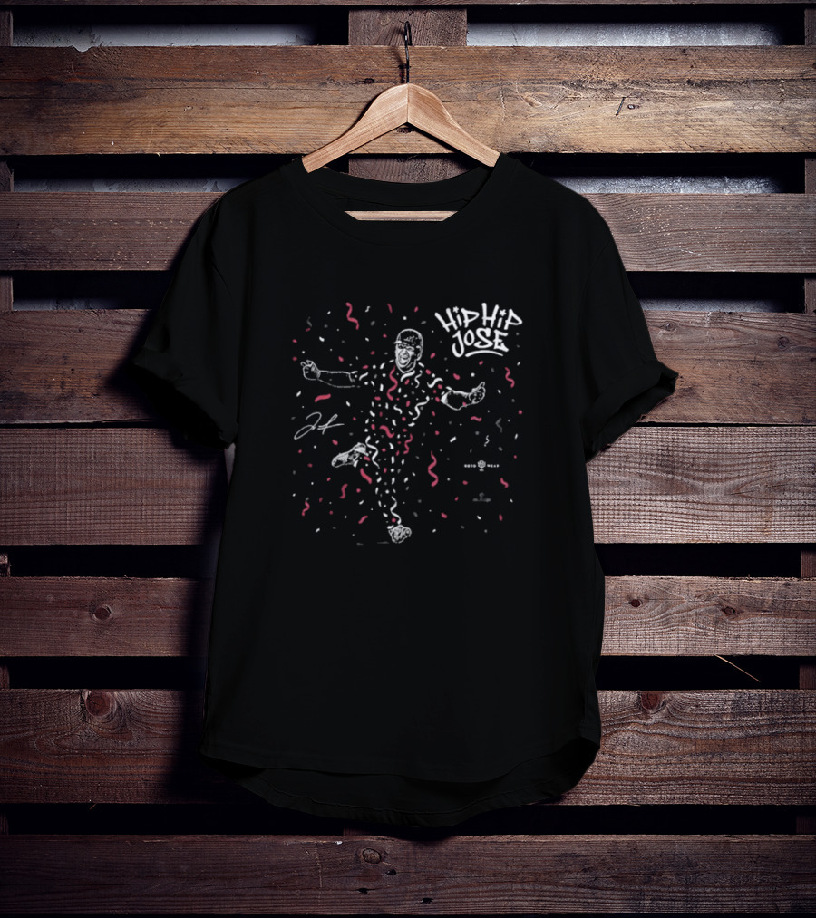 Hip Hip Jose Confetti Celebration Sports Icon T-Shirt