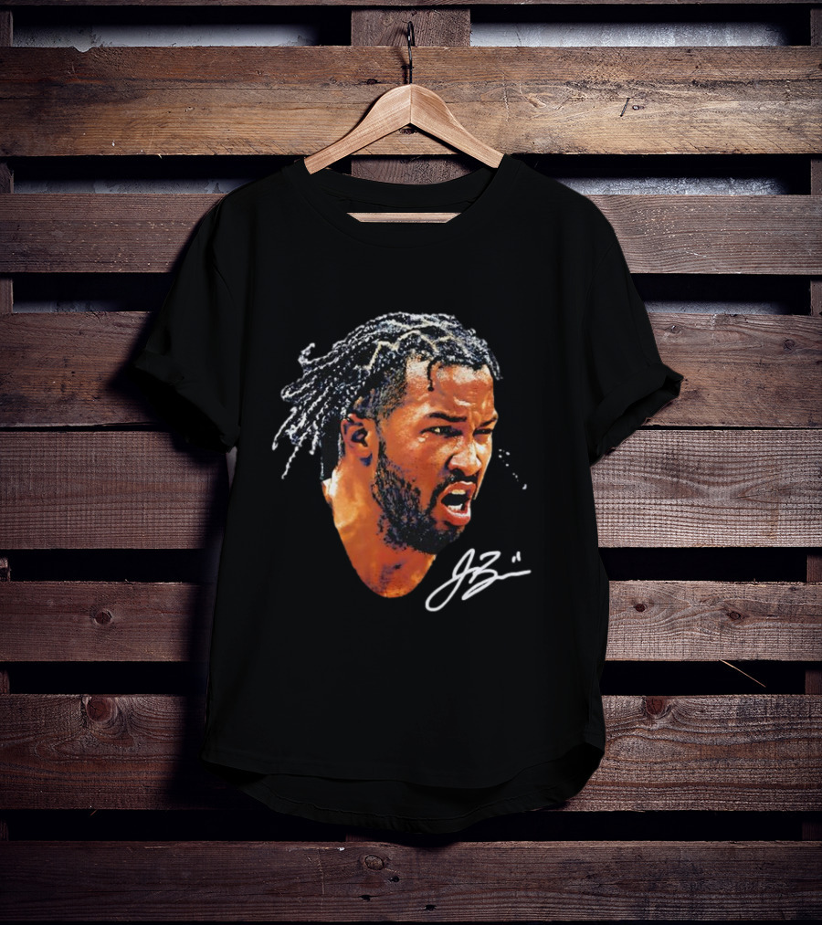 NBA Jalen Brunson Big Face Signature JB T-Shirt