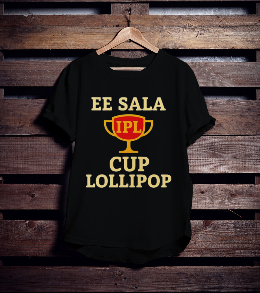 IPL EE Sala Cup Lollipop Trophy T-Shirt