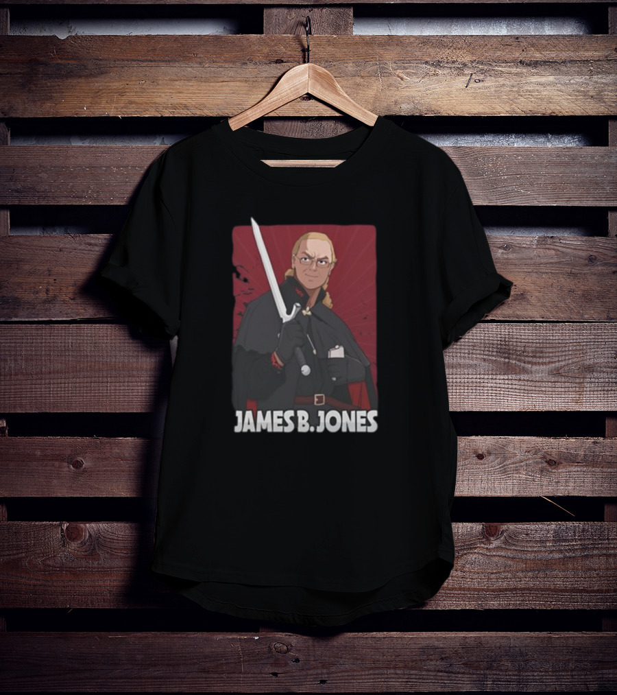 James B. Jones Anime Sword Warrior T-Shirt