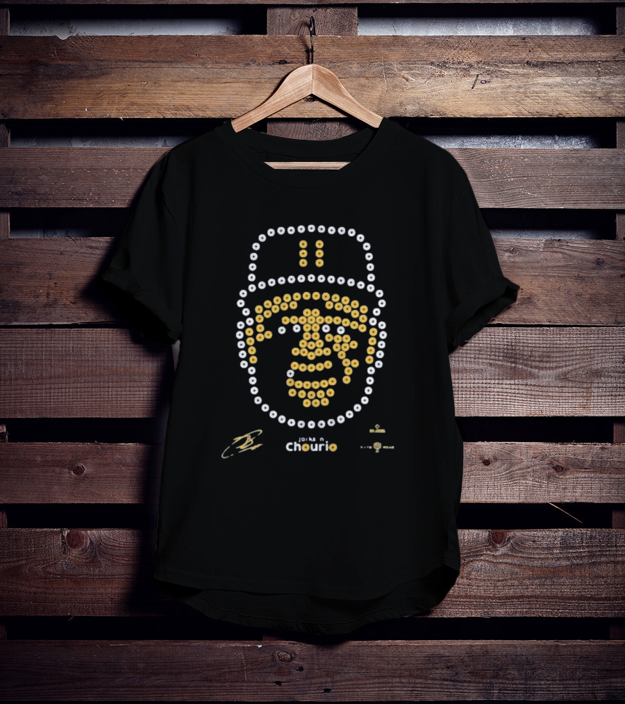 Jackson Chourio 11 Bead Face Design T-Shirt