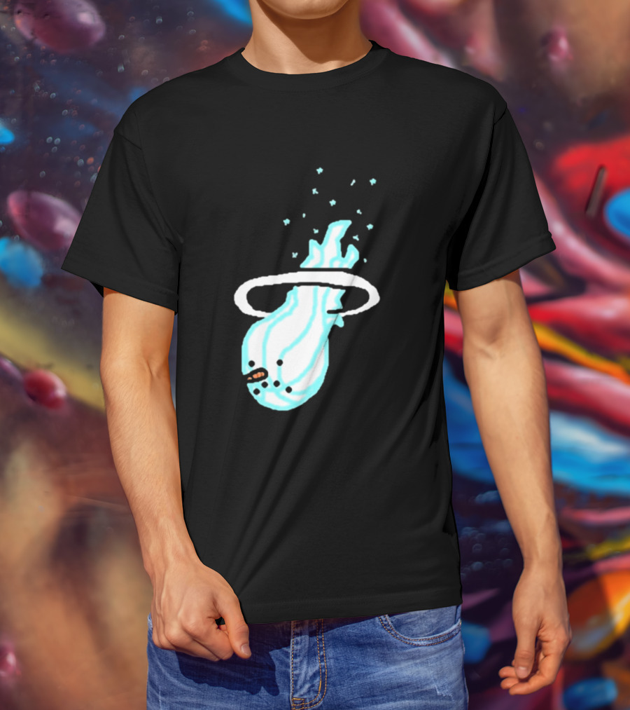 Jimmy Butler Miami Heat Icy Flame Basketball Concept T-Shirt